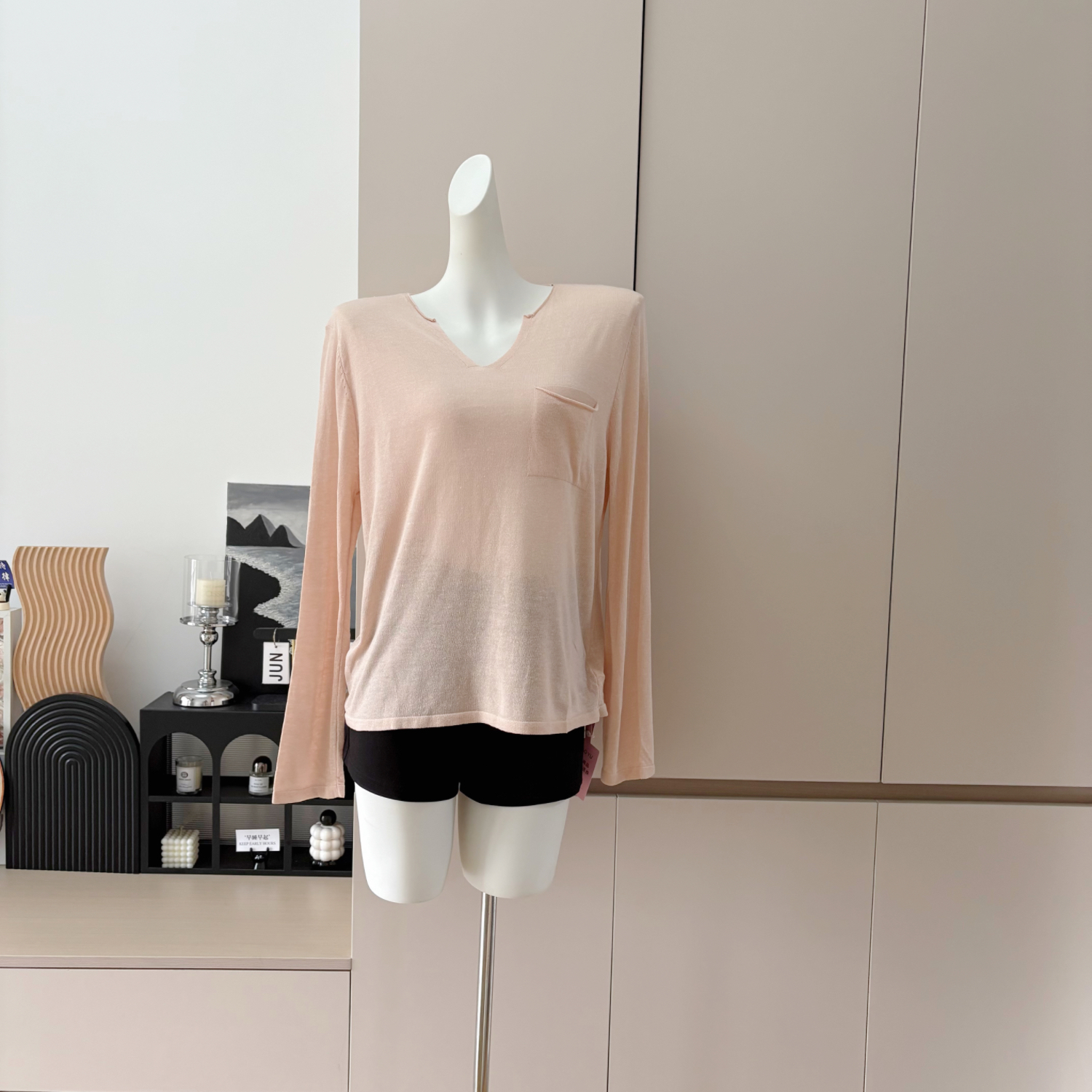 Women's Lightweight Knit Sun Protection Top Long Sleeve Loose Fit - Image 4